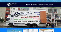 Desktop Screenshot of ankarayenicagnakliyat.com